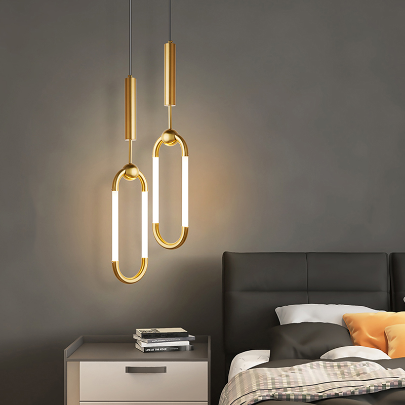 Подвесной светильник FINNUR DUO A H40 Brass от ImperiumLoft