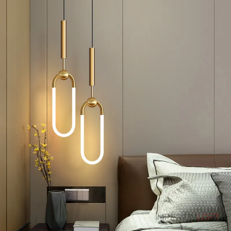 Подвесной светильник FINNUR DUO A H40 Brass от ImperiumLoft