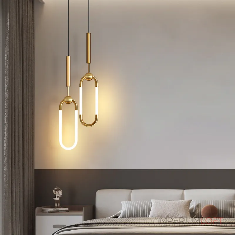 Подвесной светильник FINNUR DUO A H40 Brass от ImperiumLoft