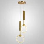 Подвесной светильник FINNUR B DUO A Brass от ImperiumLoft