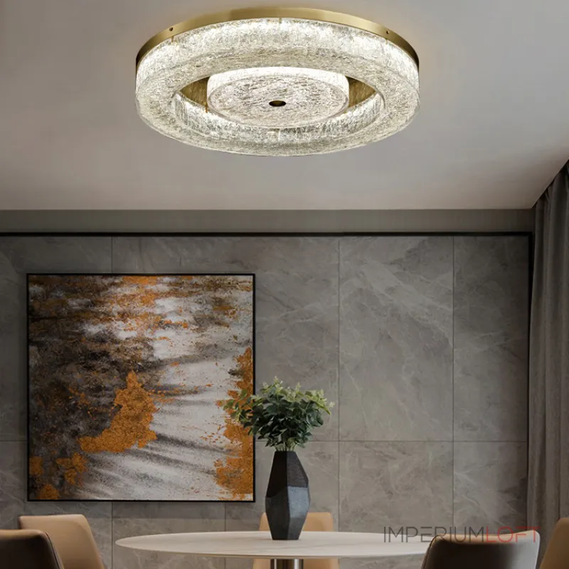 Потолочный светильник OLAGUS CH А Brass от ImperiumLoft