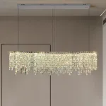 Реечный, рядный светильник MICHELLE LONG L120 Brass от ImperiumLoft