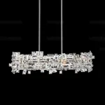 Реечный, рядный светильник MILLARD L100 Chrome от ImperiumLoft