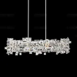 Реечный, рядный светильник MILLARD L120 Chrome от ImperiumLoft