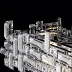 Реечный, рядный светильник MILLARD L100 Chrome от ImperiumLoft