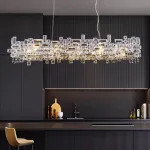 Реечный, рядный светильник MILLARD L100 Chrome от ImperiumLoft