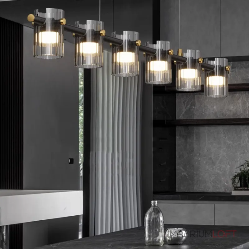 Реечный, рядный светильник PILLAR LONG L130 от ImperiumLoft