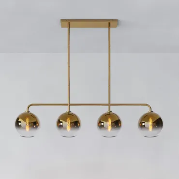 Реечный, рядный светильник CLOVE Brass Amber