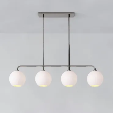 Реечный, рядный светильник CLOVE Chrome White