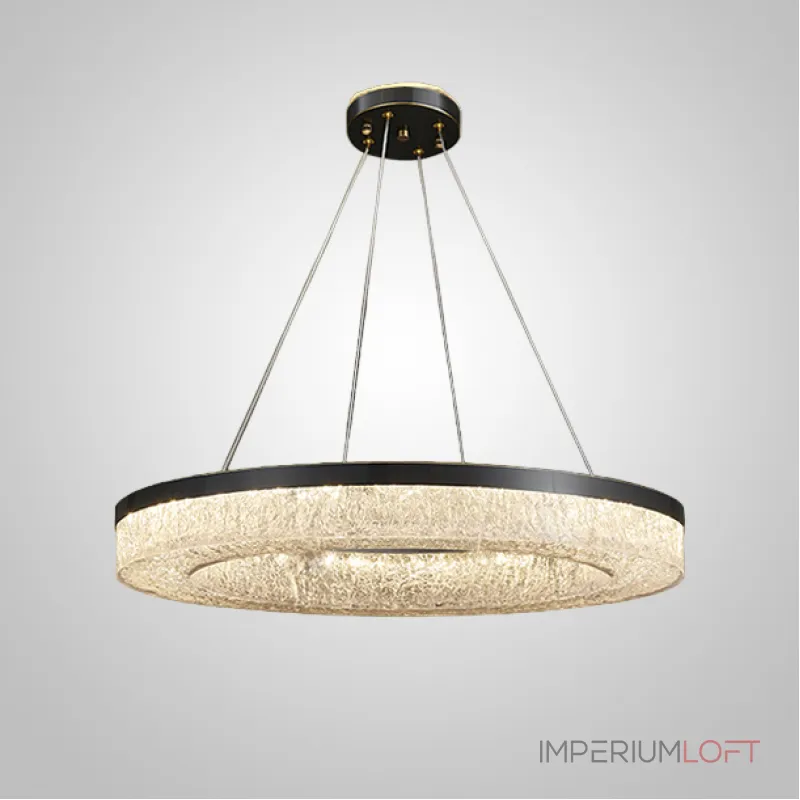 Кольцевая люстра OLAGUS ONE А D80 Black от ImperiumLoft Кольцевая люстра OLAGUS ONE А D80 Black от ImperiumLoft