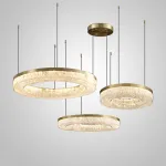 Кольцевая люстра OLAGUS COMBO А Brass от ImperiumLoft