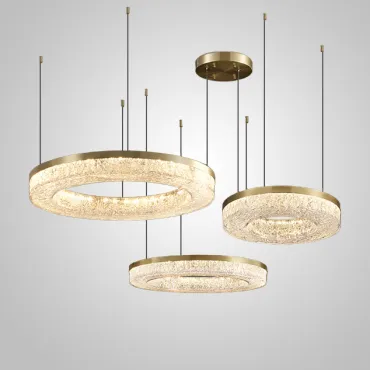 Кольцевая люстра OLAGUS COMBO А Brass