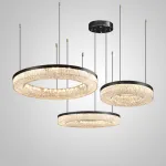 Кольцевая люстра OLAGUS COMBO А Black от ImperiumLoft