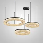 Кольцевая люстра OLAGUS COMBO B Black от ImperiumLoft