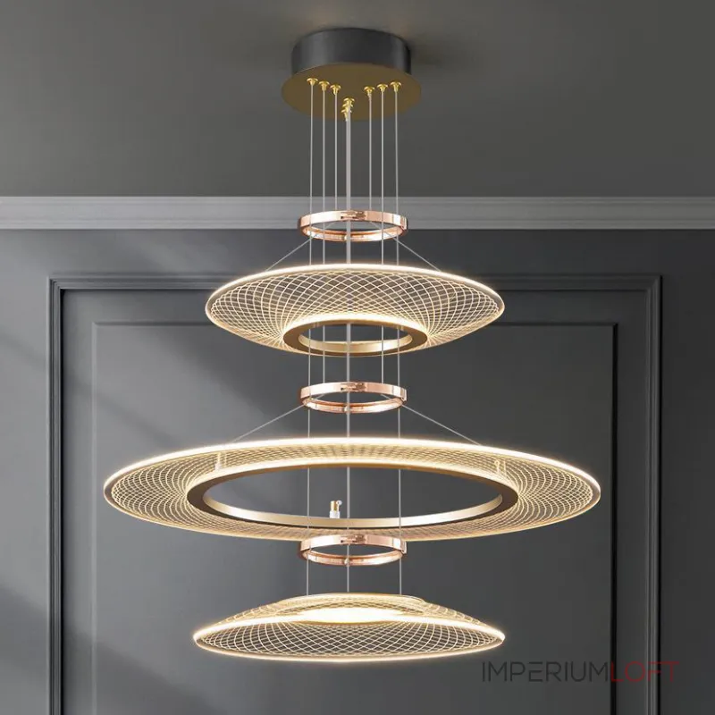 Кольцевая люстра ISTRAL D60+80+60 от ImperiumLoft Кольцевая люстра ISTRAL D60+80+60 от ImperiumLoft