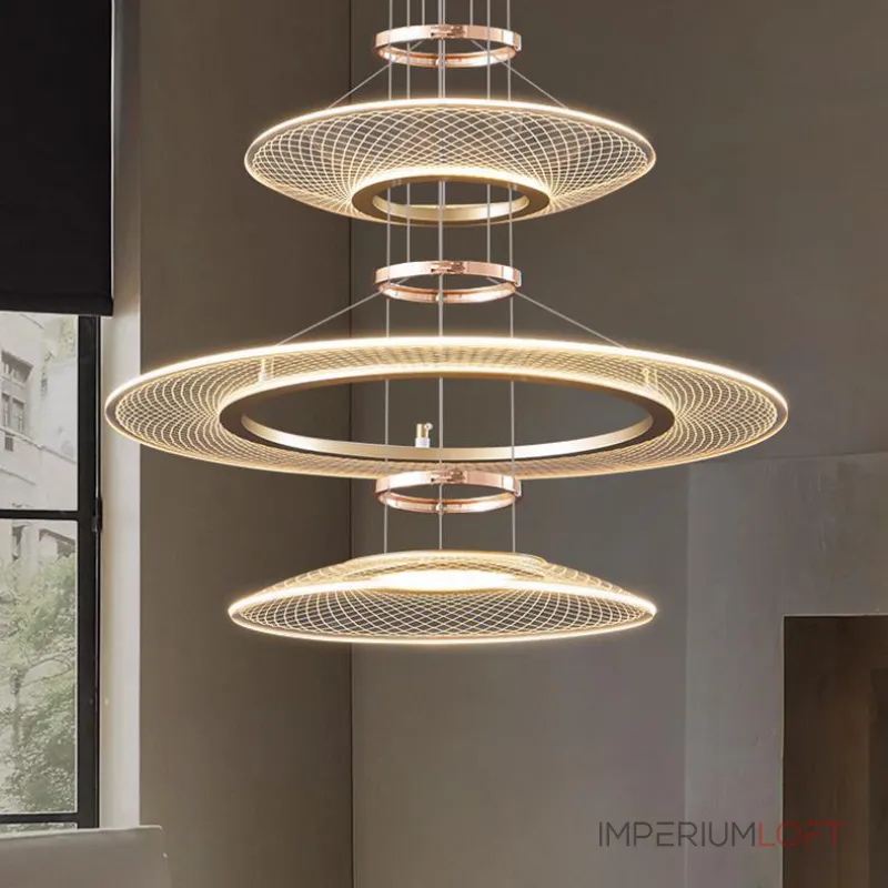 Кольцевая люстра ISTRAL D60+80+60 от ImperiumLoft Кольцевая люстра ISTRAL D60+80+60 от ImperiumLoft