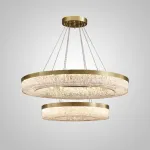 Кольцевая люстра OLAGUS А Brass от ImperiumLoft