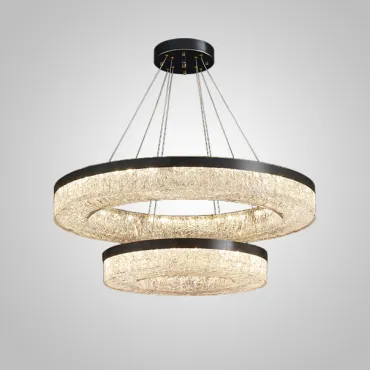 Кольцевая люстра OLAGUS А Black