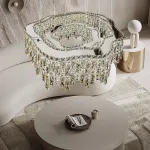 Кольцевая люстра MICHELLE D80 Brass от ImperiumLoft