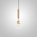 Подвесной светильник FINNUR RING D15 Brass от ImperiumLoft