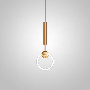 Подвесной светильник FINNUR RING D15 Brass