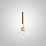 Подвесной светильник FINNUR RING D20 Brass от ImperiumLoft