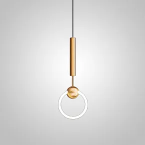 Подвесной светильник FINNUR RING D20 Brass