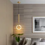 Подвесной светильник FINNUR RING D20 Black от ImperiumLoft