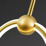 Подвесной светильник FINNUR B D22 B Black от ImperiumLoft