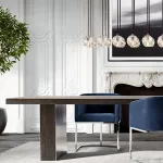 Люстра RH Boule De Cristal Linear Chandelier 6 Nickel от ImperiumLoft