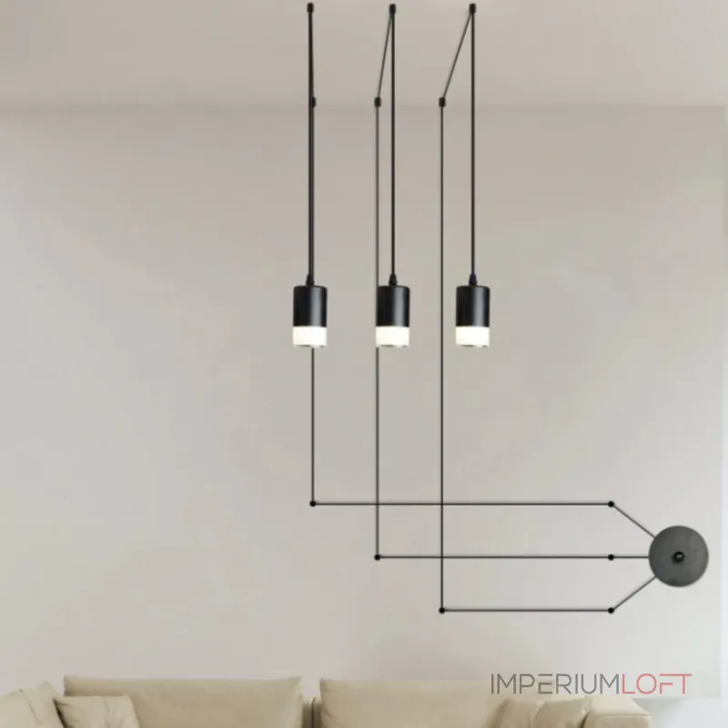 Подвесной светильник Via Wireflow polyhedral 0363 FreeForm Suspension lamp от ImperiumLoft
