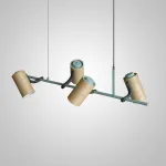 Подвесной реечный светильник BARREL A Blue от ImperiumLoft