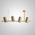 Подвесной реечный светильник BARREL B Yellow от ImperiumLoft