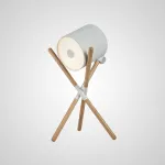 Настольная лампа SHIFT LAMP Light Brown White от ImperiumLoft