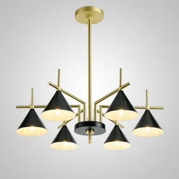 Люстра на штанге CONUS L6 Black