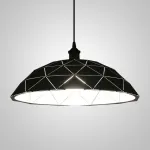 Подвесной светильник HOOD D40 Black White от ImperiumLoft