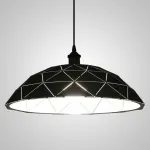 Подвесной светильник HOOD D50 Black White от ImperiumLoft