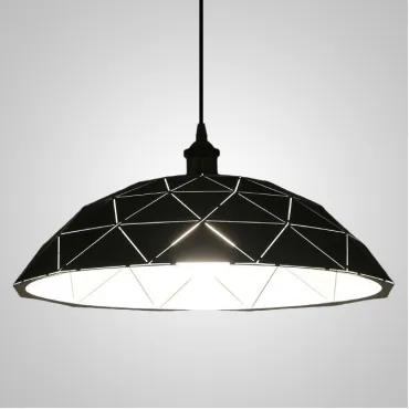 Подвесной светильник HOOD D50 Black White