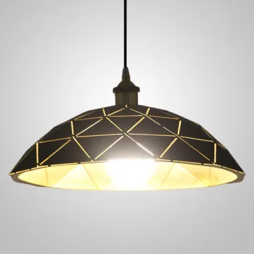 Подвесной светильник HOOD D50 Black Gold