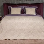 Покрывало 'Тиара' 240х260см бежевое от ImperiumLoft