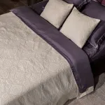 Покрывало 'Тиара' 240х260см бежевое от ImperiumLoft