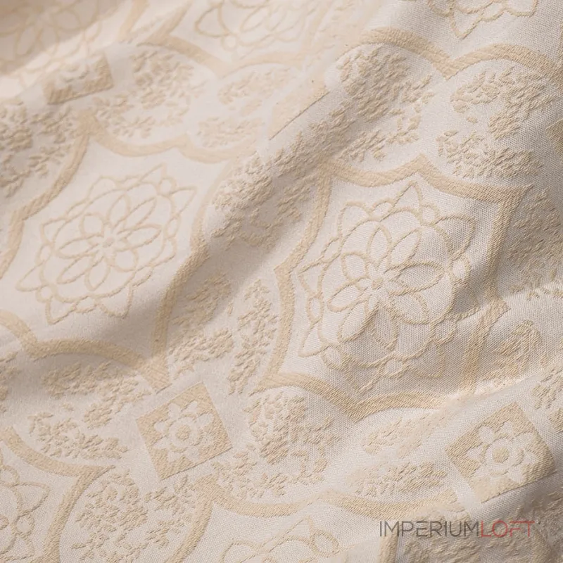 Покрывало 'Тиара' 240х260см бежевое от ImperiumLoft