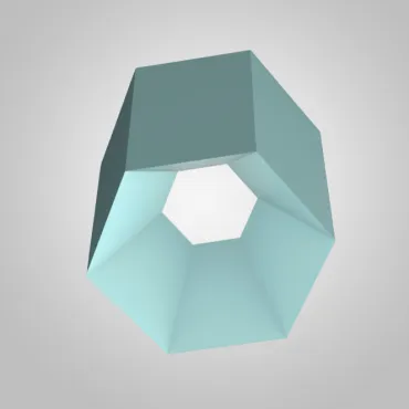 Потолочный светильник HEXAGON B H20 Blue