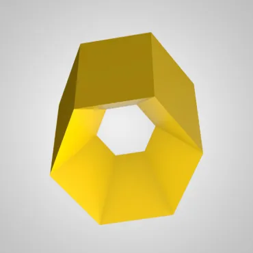 Потолочный светильник HEXAGON B H25 Yellow Потолочный светильник HEXAGON B H25 Yellow