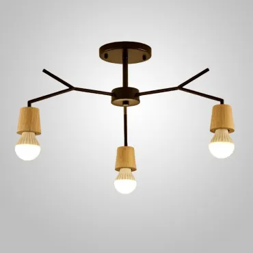 Потолочная люстра LES L3 Black