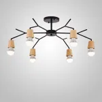 Потолочная люстра LES L6 Black