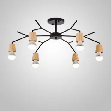 Потолочная люстра LES L6 Black