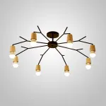 Потолочная люстра LES L8 Black