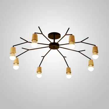 Потолочная люстра LES L8 Black