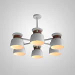 Люстра на штанге LOOP L6 White от ImperiumLoft